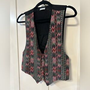 Vintage Backroad Blues western vest